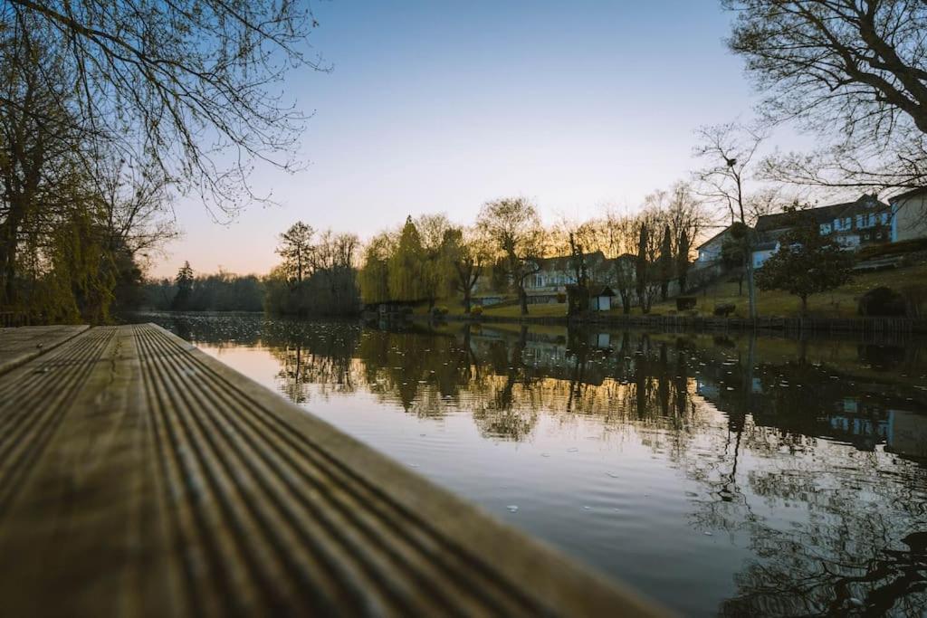 Le Chalet Du Bout Du Monde, En Bord De Riviere ! Grez-sur-Loing Dış mekan fotoğraf