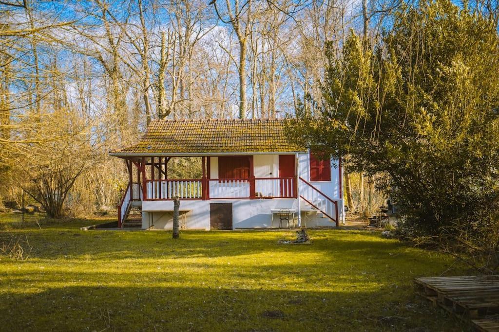 Le Chalet Du Bout Du Monde, En Bord De Riviere ! Grez-sur-Loing Dış mekan fotoğraf
